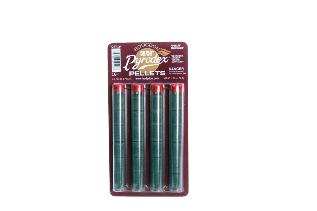Hodgdon Pyrodex 50/50 Pellets Black Powder Substitute .50 Cal 50 Grains 