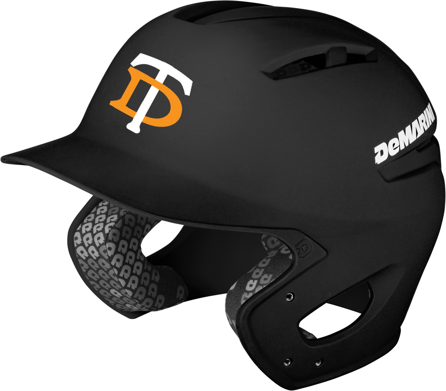 DeMarini Black Paradox Batting Helmet