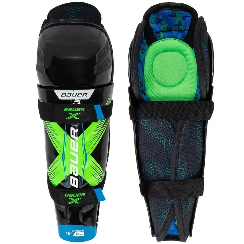Bauer Youth S24 X Hockey Shin Guards Yth 