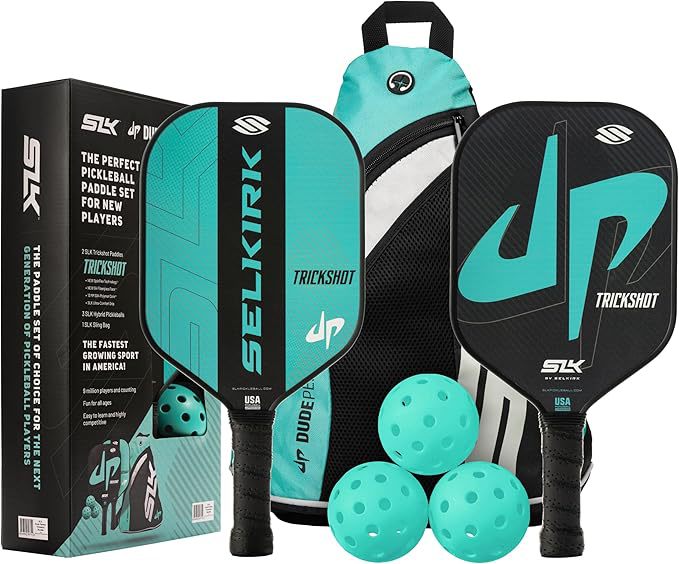 SLK by Selkirk x Dude Perfect - Trickshot Pickleball Bundle