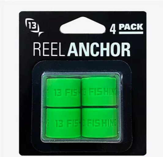 13 Fishing Anchor Reel Wrap 4 Pack
