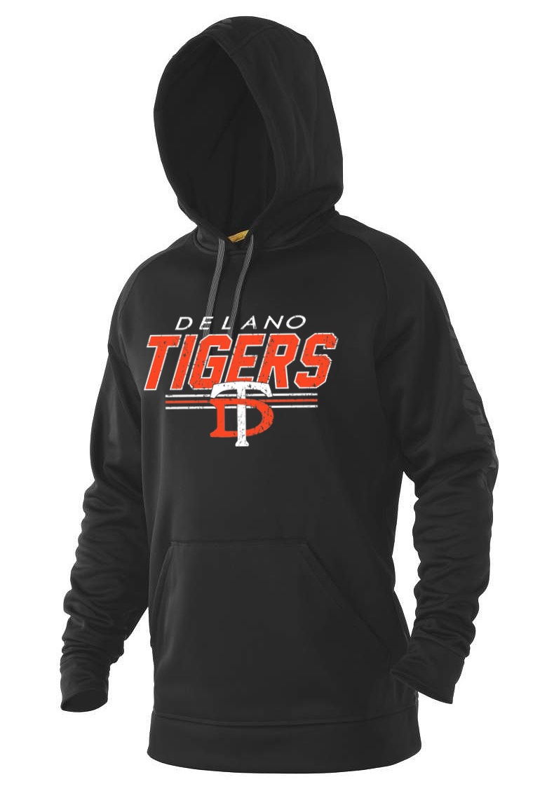 DeMarini Adult Black Post Game Fleece Hooded Sweatshirt