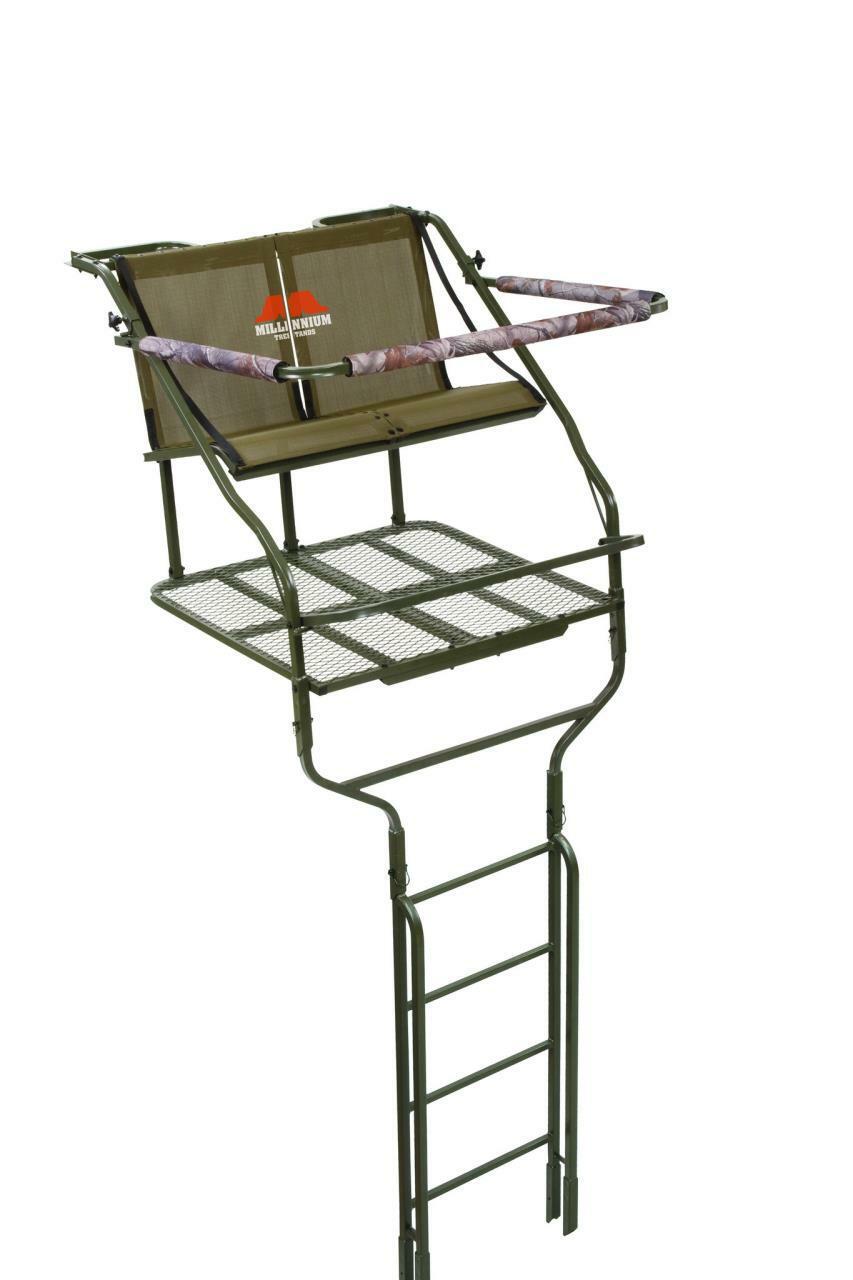 MILLENNIUM L220 18FT DOUBLE LADDER STAND