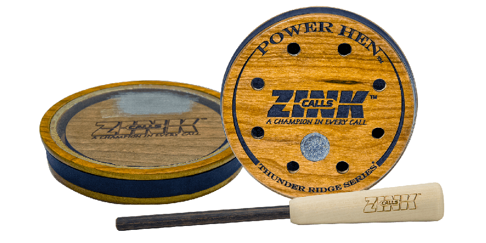 ZINK THUNDER RIDGE SERIES POT-CRYSTAL TURKEY CALL 