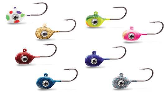 CRYSTAL EYES AURA TUNGSTEN JIGS 