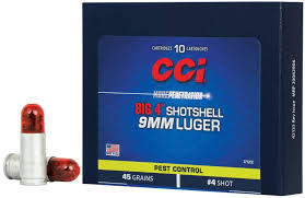 CCI Big 4 Shotshell 9mm Luger