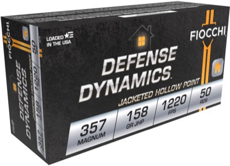 Fiocchi Defense Dynamics 357 Mag