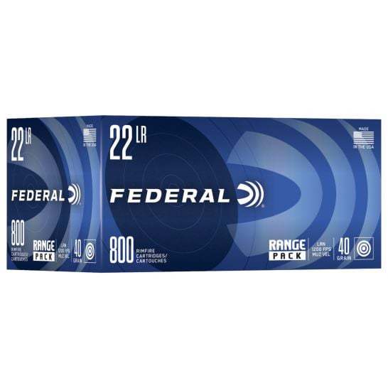 Federal Range Pack 22LR 800 Count