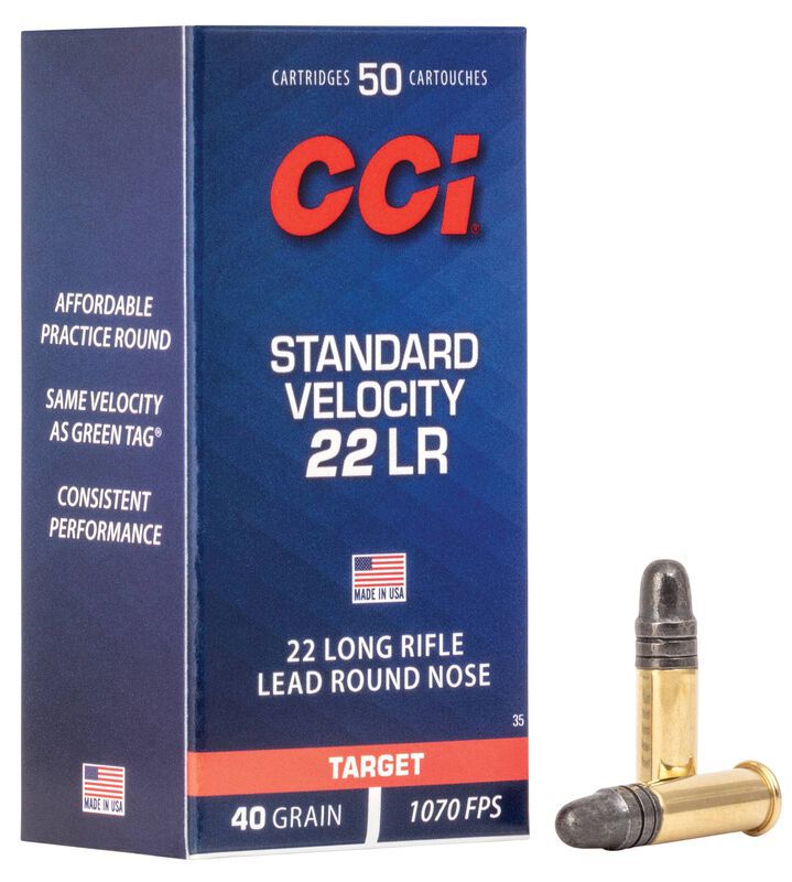 CCI Standard Velocity 22LR