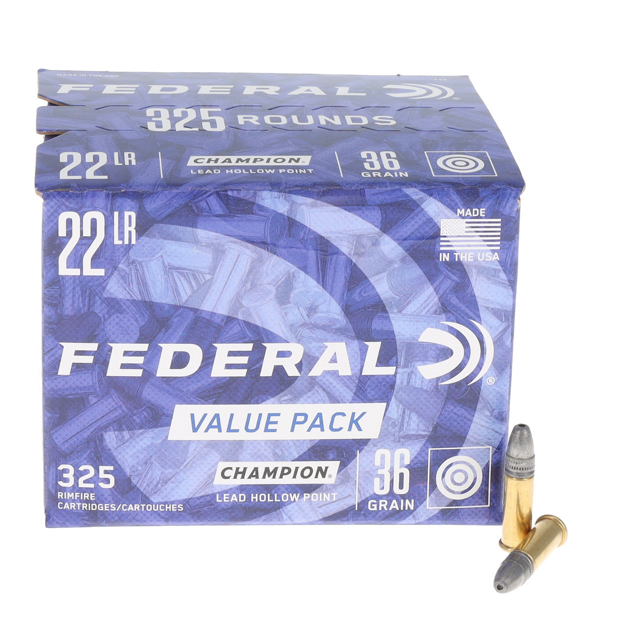 Federal 325 Rounds 22LR Target