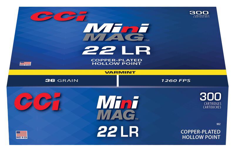 CCI MIni Mag 22LR 300 Rounds